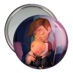 آینه جیبی خندالو مدل بچه رئیس Boss Baby کد 12516