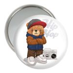 آینه جیبی خندالو مدل تدی Teddy کد 26139