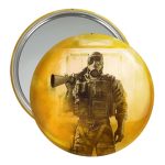 آینه جیبی خندالو مدل رینبو سیکس Rainbow Six  کد 10321
