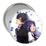 آینه جیبی خندالو مدل چیتاندا و اورکی انیمه هیوکا Hyouka  کد 17115