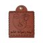 آینه جیبی مدل  اسم رضوانه طرح گل