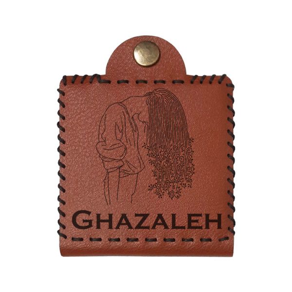 آینه جیبی مدل  اسم غزاله