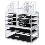 استند لوازم آرایشی مدل دو طبقه 8 کشو کد 8713