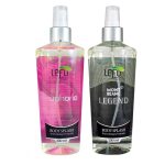 بادی اسپلش زنانه لفو مدل EUPHORIA حجم 250 میلی لیتر به همراه بادی اسپلش لفو مدل MONT BLANK LEGEND حجم 250 میلی لیتر