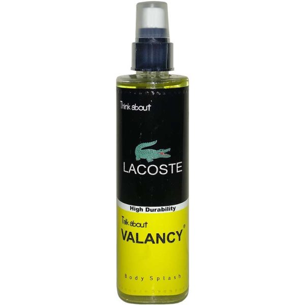بادی اسپلش مردانه والانسی مدل Lacoste حجم 200 میلی لیتر