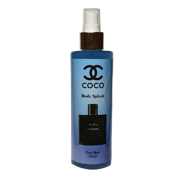 بادی اسپلش مردانه کوکو مدل chanel حجم 250 میلی لیتر