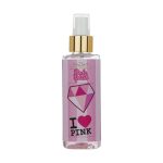 بادی اسپلش کودک لاکچری دایموند مدل Pink heart حجم 150 میلی لیتر