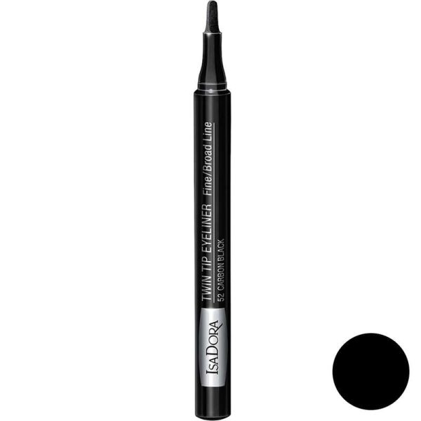 خط چشم ماژیکی ایزادورا سری Twin Tip شماره 52