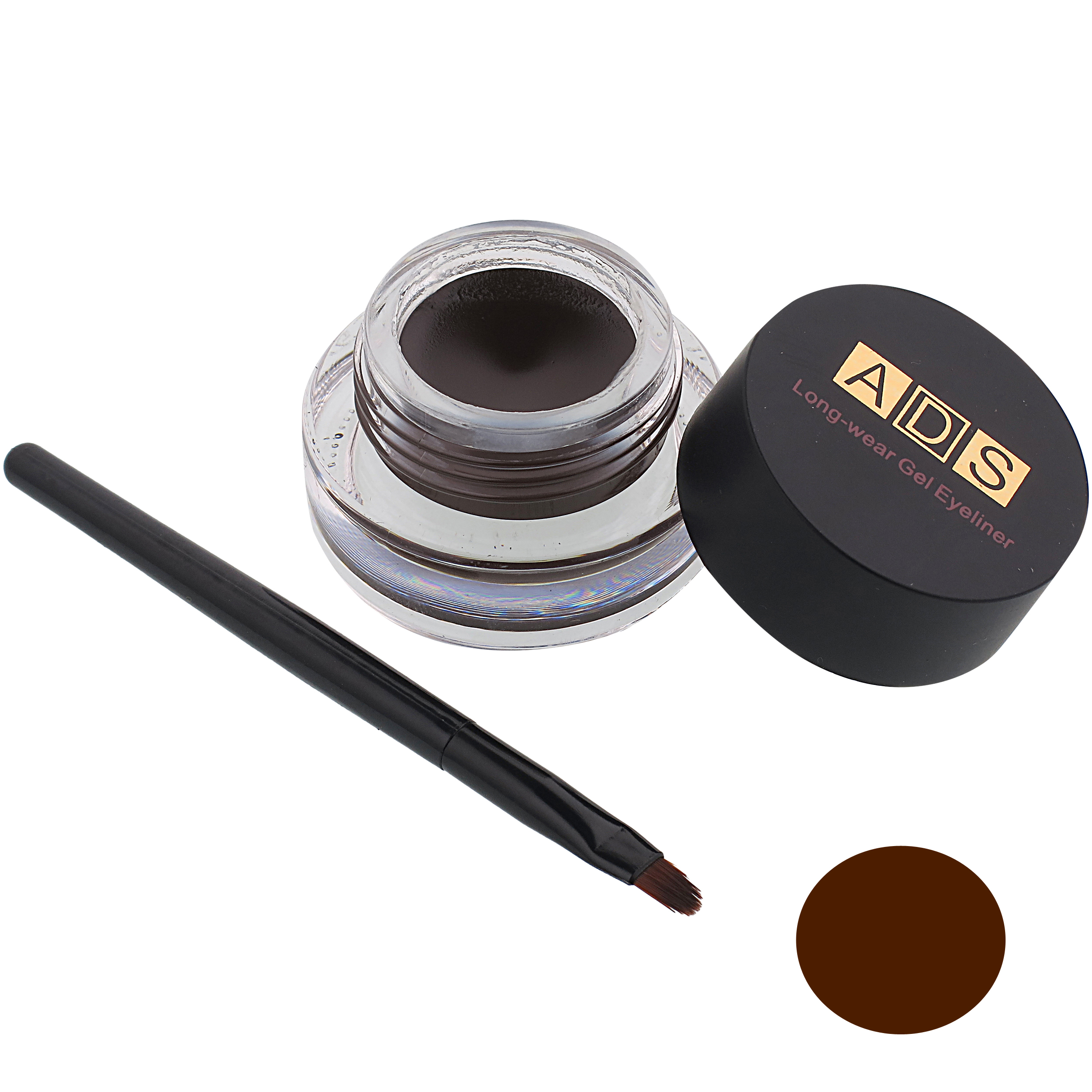 خط چشم و ابرو ای دی اس مدل 8422 B شماره 111 به همراه برس آرایشی مدل 01 خط چشم و ابرو ای دی اس مدل 8422 B شماره 111 به همراه برس آرایشی مدل 01