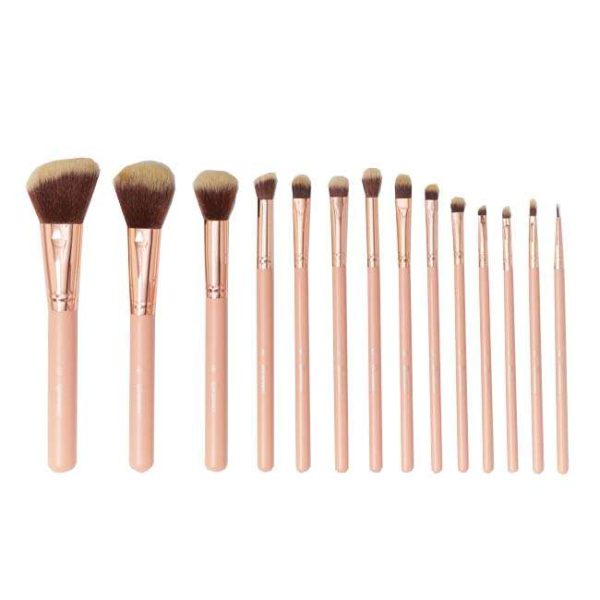 ست برس آرایشی بی اچ کازمتیکس مدل Chic مجموعه 14 عددی