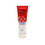 فلوئید ضد آفتاب بدون رنگ ساین اسکین SPF 50 مدل SYN SHIELD مناسب پوست‌های چرب حجم 50 میلی‌لیتر