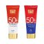 ژل کرم ضد آفتاب بی رنگ ساین اسکین SPF50 مدل ساین شیلد مناسب پوست های چرب حجم 50 میلی لیتر به همراه کرم ژل ضد آفتاب آقایان مدل ساین شیلد