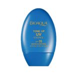 کرم ضد آفتاب بی رنگ بایو آکوا SPF 35 مدل Tone Up UV مناسب انواع پوست حجم 30 میلی لیتر