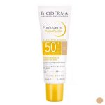 کرم ضد آفتاب رنگی بایودرما SPF 50 مدل Aquafluide Claire مناسب پوست های حساس حجم 40 میلی لیتر