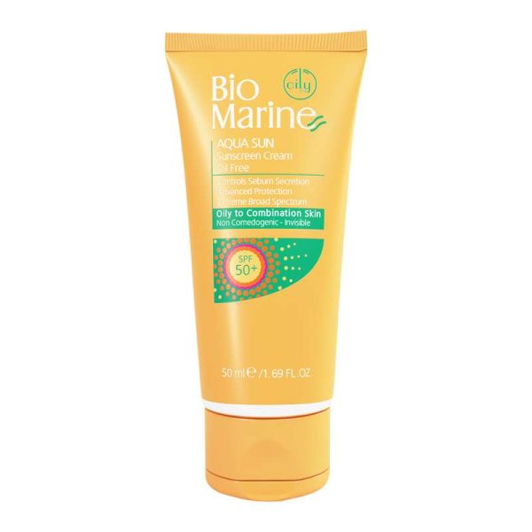 کرم ضد آفتاب بایومارین مدل AQUA SUN حجم 50 میلی لیتر