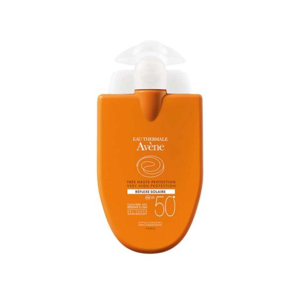 کرم ضد آفتاب بدون رنگ اون SPF 50 مدل  Reflexe solaire ‌مناسب برای انواع پوست حجم 30 میلی لیتر