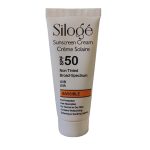 کرم ضد آفتاب بدون رنگ سیلوژه SPF 50 مدل NON TINTED 50+ INVISIBLE ‌مناسب پوست‌های نرمال تا خشک حجم 40 میلی‌لیتر