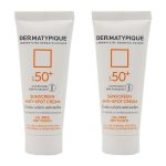 کرم ضد آفتاب درماتیپیک مدل Anti spot حجم 40 میلی لیتر بسته 2 عددی