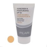 کرم ضد آفتاب رنگی پیلاری مدل SPF50 مناسب انواع پوست حجم 50 میلی‌لیتر