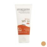 کرم ضد آفتاب هیدرودرم مدل Medium Beige SPF50 حجم 50 میلی لیتر