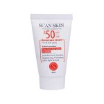 کرم ضدآفتاب و ضدلک بی‌رنگ اسکن‌اسکین، با SPF50، حاوی محافظ UVA ،UVB، مناسب انواع پوست، حجم 40 میلی‌لیتر