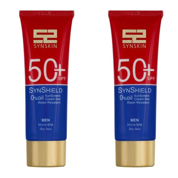 کرم ژل ضد آفتاب ساین اسکین مدل Invsible M حجم 50 میلی لیتر مجموعه 2 عددی