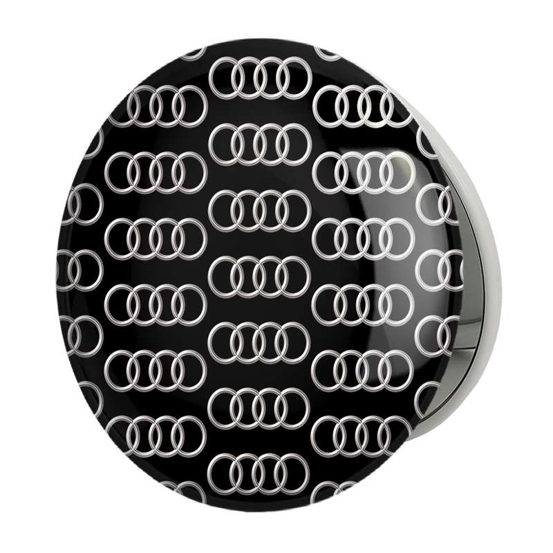 آینه جیبی خندالو طرح آئودی Audi مدل تاشو کد 23629