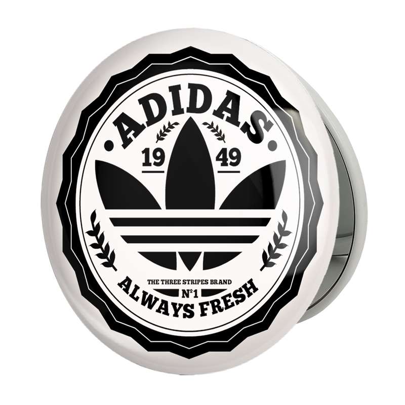 آینه جیبی خندالو طرح آدیداس Adidas مدل تاشو کد 23474