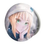 آینه جیبی خندالو طرح التر انیمه فیت استی نایت Fate Stay Night مدل تاشو کد 22784