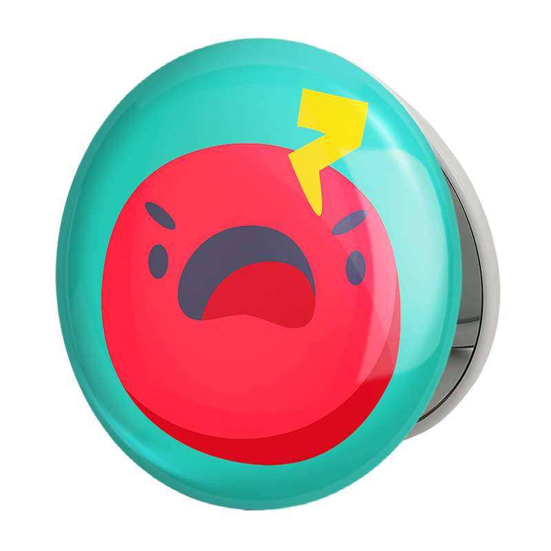 آینه جیبی خندالو طرح ایموجی Emoji مدل تاشو کد 3000