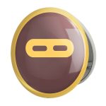 آینه جیبی خندالو طرح ایموجی Emoji مدل تاشو کد 3021