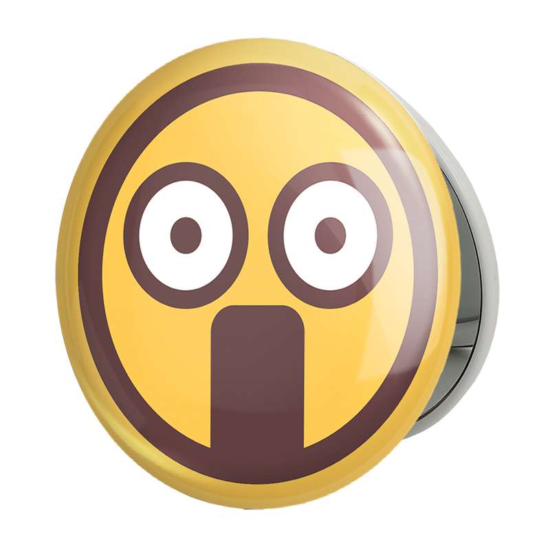 آینه جیبی خندالو طرح ایموجی Emoji مدل تاشو کد 3020