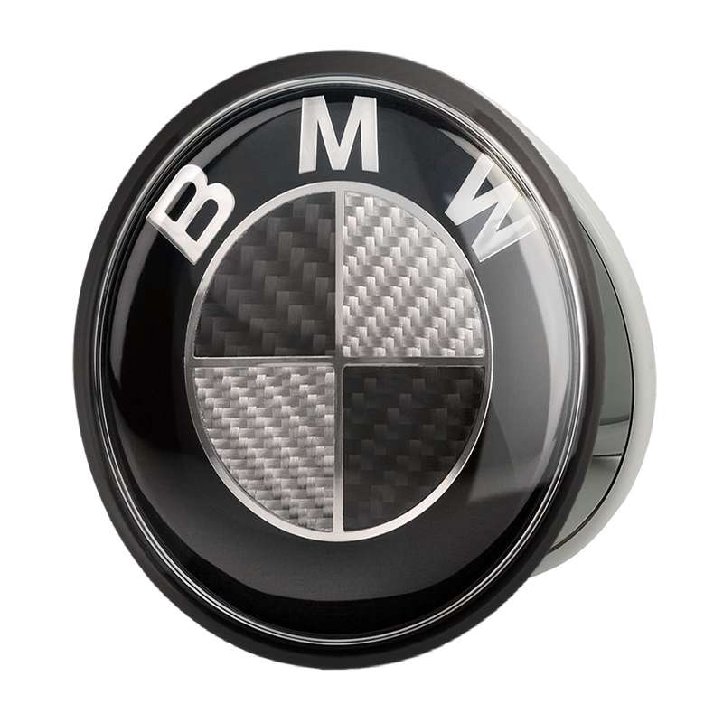 آینه جیبی خندالو طرح بی ام دبلیو BMW مدل تاشو کد 23636