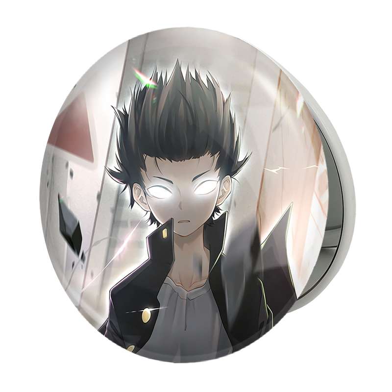 آینه جیبی خندالو طرح ریتسو انیمه موب سایکو Mob Psycho 100 مدل تاشو کد 24488