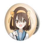 آینه جیبی خندالو طرح هاروهی انیمه ناپدید شدن هارومی سوزومیا The Disappearance of Haruhi Suzumiya مدل تاشو کد 23123