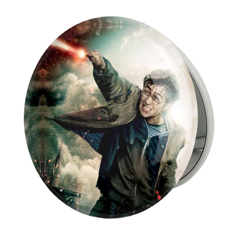 آینه جیبی خندالو طرح هری پاتر Harry Potter مدل تاشو کد 2684