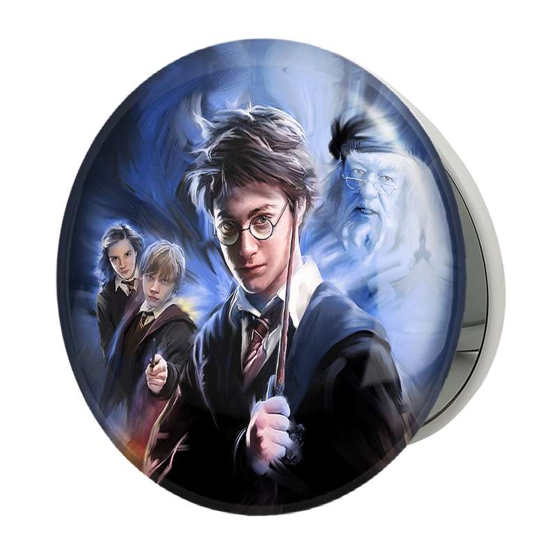 آینه جیبی خندالو طرح هری پاتر Harry Potter مدل تاشو کد 2907