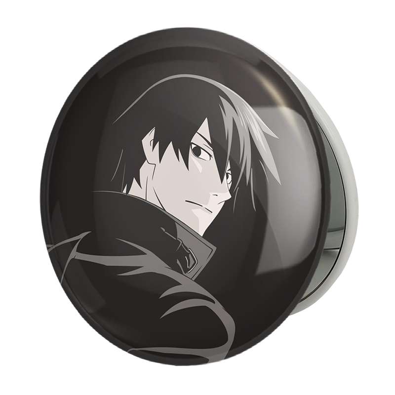 آینه جیبی خندالو طرح هی انیمه تاریک تر از سیاهی Darker Than Black مدل تاشو کد 22583