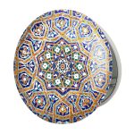 آینه جیبی خندالو طرح کاشی مدل تاشو کد 2187