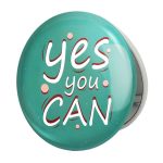 آینه جیبی خندالو طرح Yes You Can مدل تاشو کد 10046