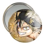 آینه جیبی خندالو مدل آستا انیمه بلک کلاور Black Clover  کد 11749