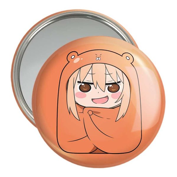 آینه جیبی خندالو مدل اومارو انیمه اوماروچان Umaru Chan  کد 18478