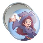 آینه جیبی خندالو مدل اکو انیمه Little Witch Academia  کد 22936
