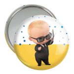 آینه جیبی خندالو مدل بچه رئیس Boss Baby  کد 12521