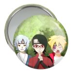 آینه جیبی خندالو مدل سارادا و بوروتو و میتسوکی انیمه بوروتو Boruto  کد 15724