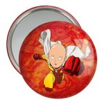 آینه جیبی خندالو مدل سایتاما انیمه مرد تک مشتی One Punch Man  کد 10522