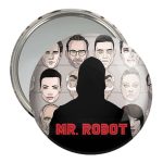 آینه جیبی خندالو مدل سریال آقای ربات Mr.Robot  کد 10230