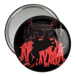آینه جیبی خندالو مدل سریال مردگان متحرک The Walking Dead  کد 10191