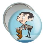 آینه جیبی خندالو مدل مستر بین Mr Bean  کد 10660