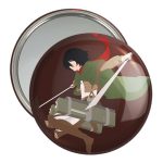 آینه جیبی خندالو مدل میکاسا اکرمن انیمه اتک آن تایتان Attack on Titan  کد 18512